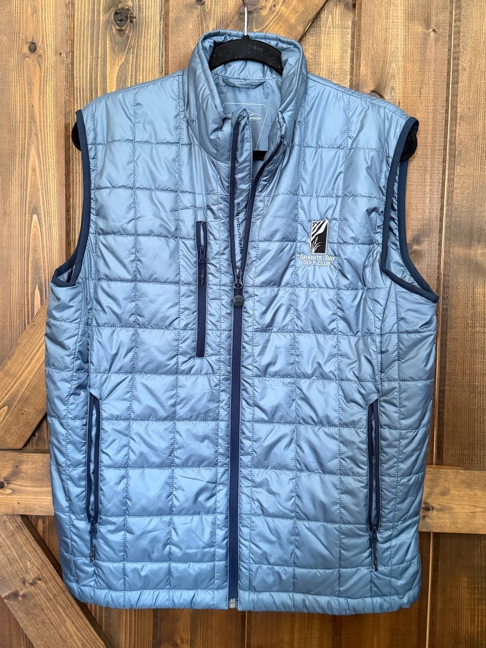 NWOT Sun Mountain Granite II Vest Men's Sz M Full Zip Puffer Vest 37.5 PO#C10119